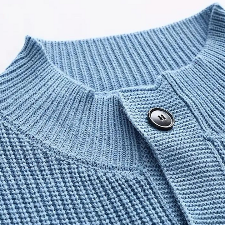 Howard - Modisch Gemusterte Strickjacke für Herren