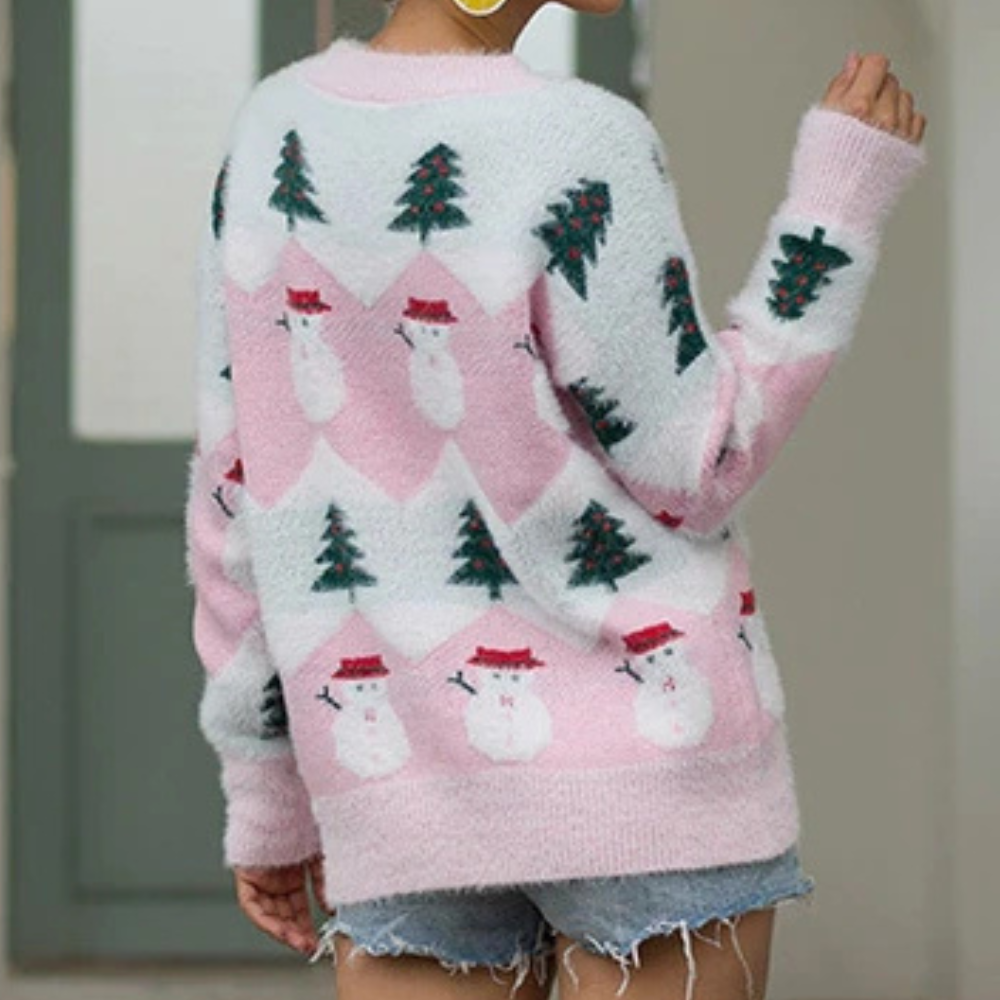Brianna - Zeitgemäßer Weihnachts-Pullover für Damen
