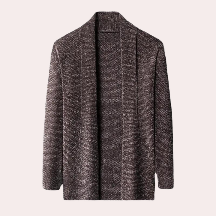 Keith - Vielseitige Strickjacke für Männer