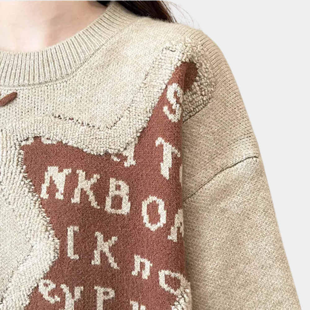 Manuela - Weit Geschnittener Pullover für Damen