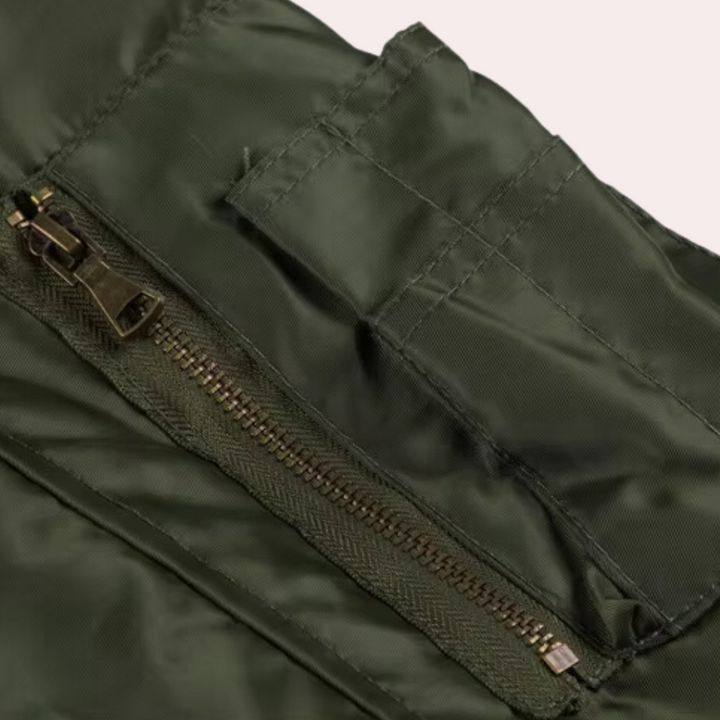 Donald - Herrenjacke mit Pelzkapuze