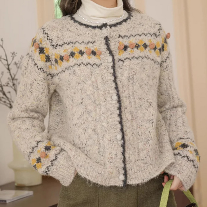 Elaine - Elegante Strickjacke für Damen