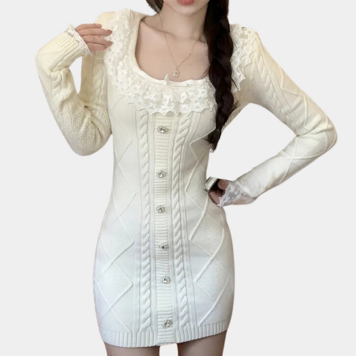 Joanna - Klassisches Kleid für Damen