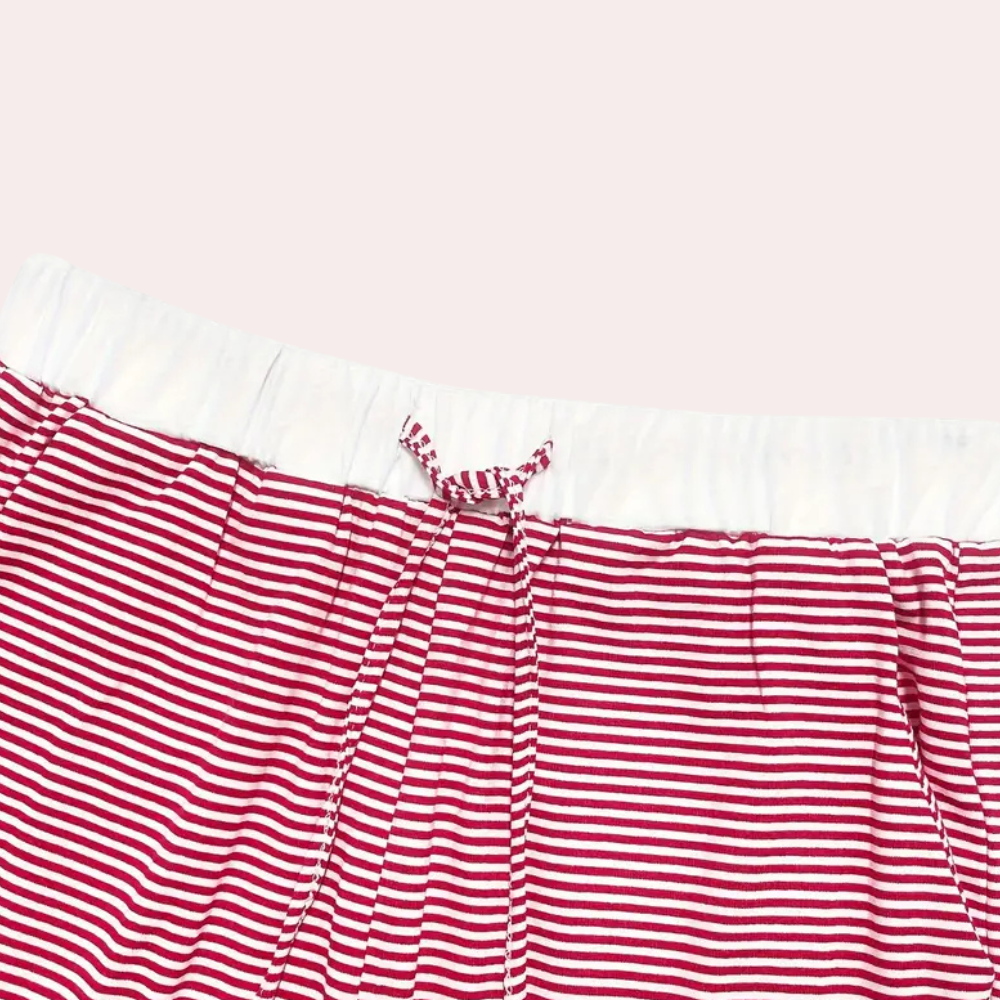 Aluna - Gestreiftes Pyjama-Set für Damen
