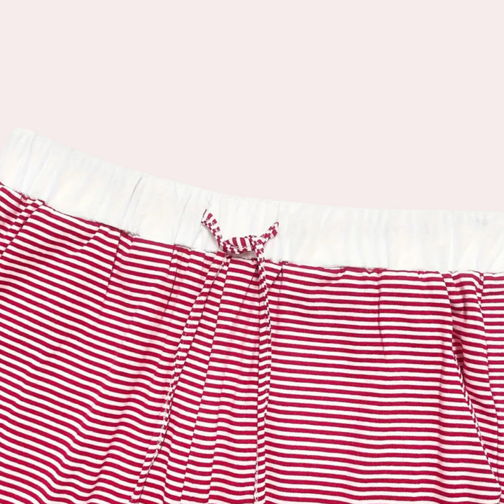 Aluna - Gestreiftes Pyjama-Set für Damen