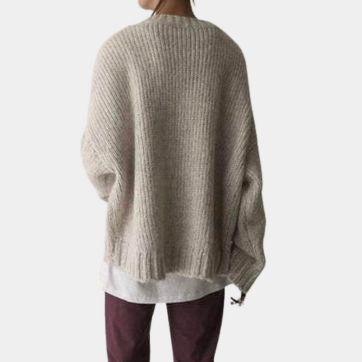 Frances - Lässiger, Warmer Pullover für Damen