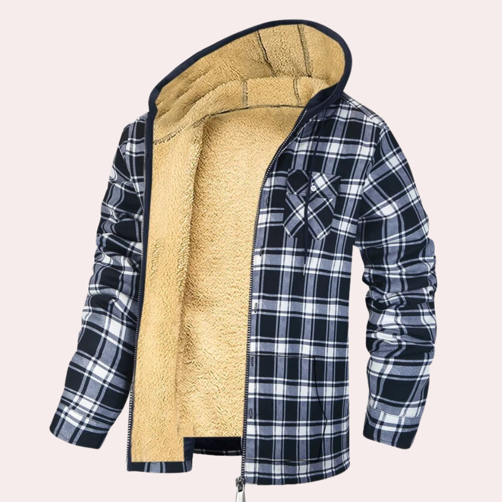 Louis - Dicke Kapuzenjacke für Herren