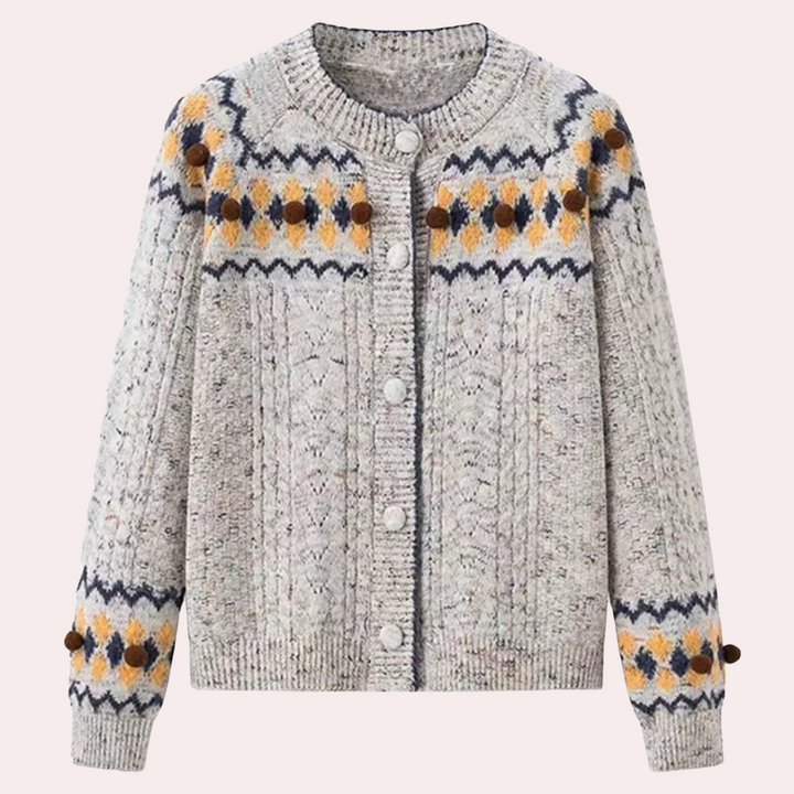 Elaine - Elegante Strickjacke für Damen