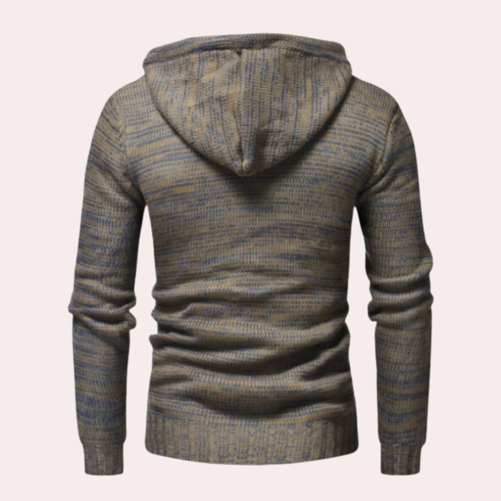 Willie - Tailliert Geschnittener Kapuzenpullover für Herren