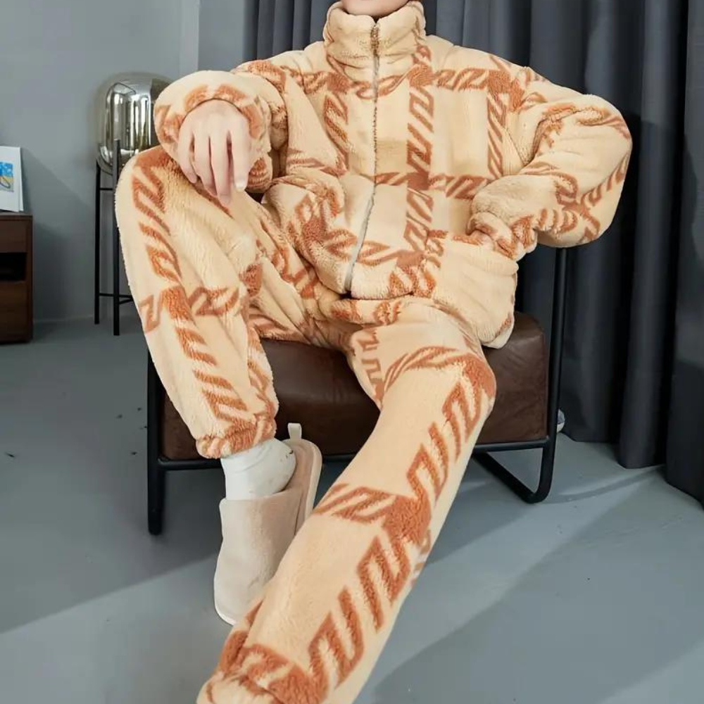 Terry - Klassisches Pyjama-Set für Herren