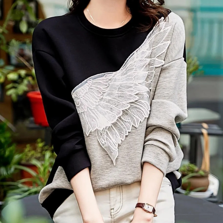 Jeaselle - Elegante Spitzenpullover für Damen