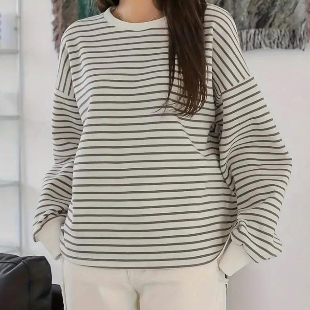 Cheryl - Gestreifter Pullover für Frauen