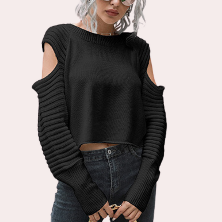 Sandra - Modischer Strickpullover für Damen