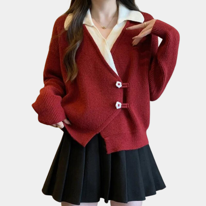 Nancy - Elegante Strickjacke für Damen
