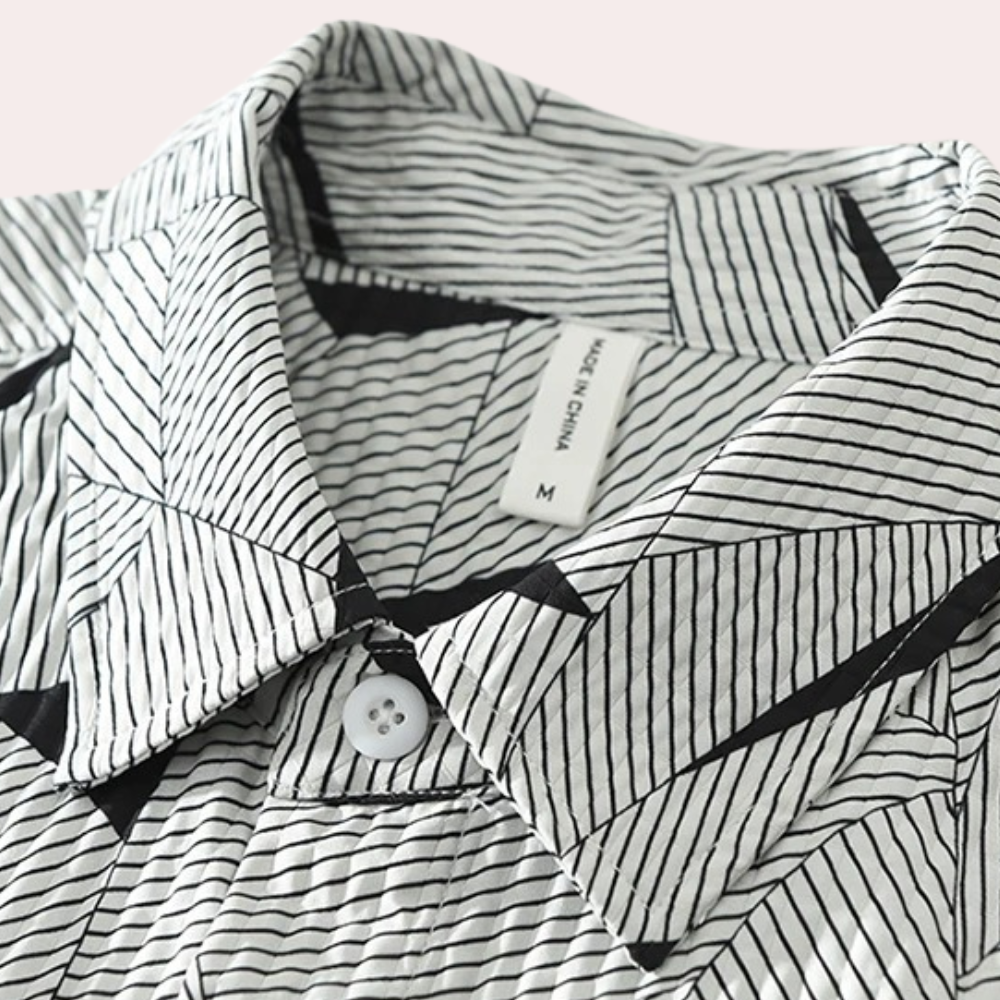 Piotr - Trendiges Bedrucktes Poloshirt für Herren