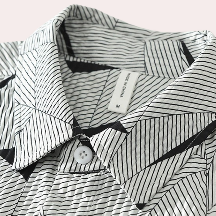 Piotr - Trendiges Bedrucktes Poloshirt für Herren