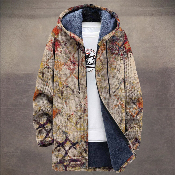 Arturo - Bunte Strickjacke Im Retrostil für Männer