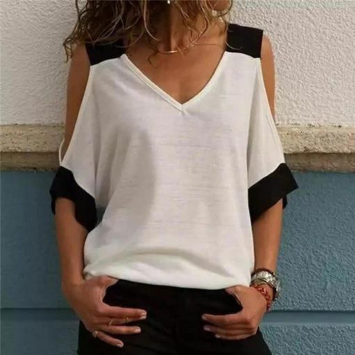 Elvira - Elegante Damenbluse mit Off-Shoulder-Design