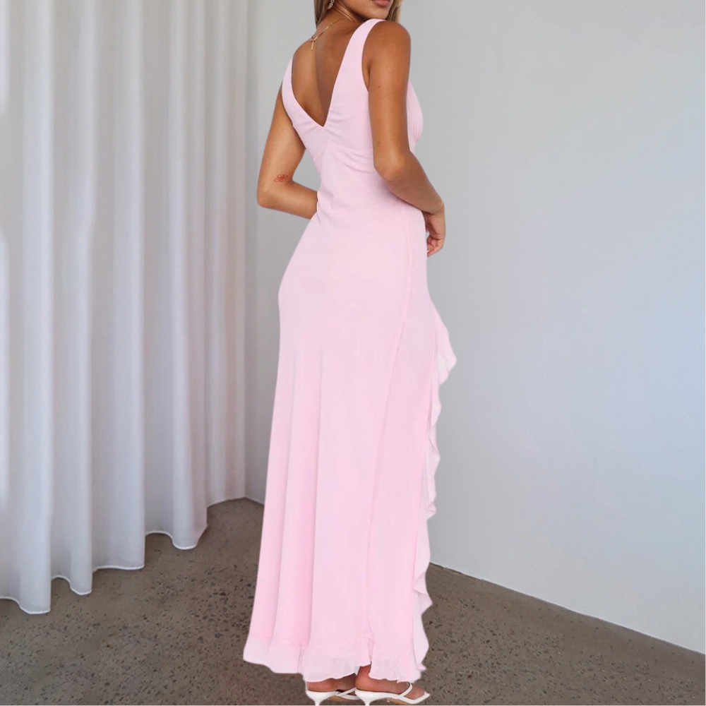 Ileana - Fließendes Langes Maxikleid für Damen