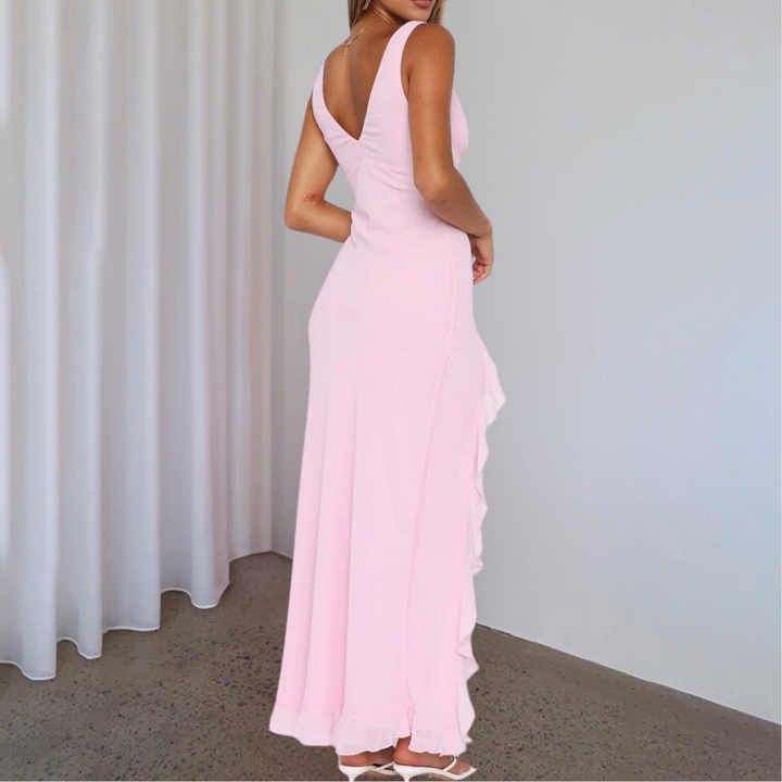 Ileana - Fließendes Langes Maxikleid für Damen