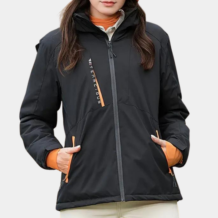Gweneth - Bequeme Jacke mit Modischer Kapuze