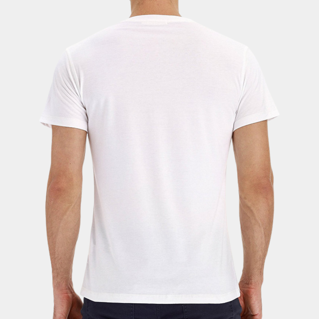 Xaver - Minimalistisches Henley-Shirt für Herren