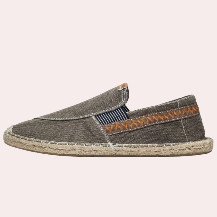 Gustl - Flache Herrenschuhe Im Vintage-Stil