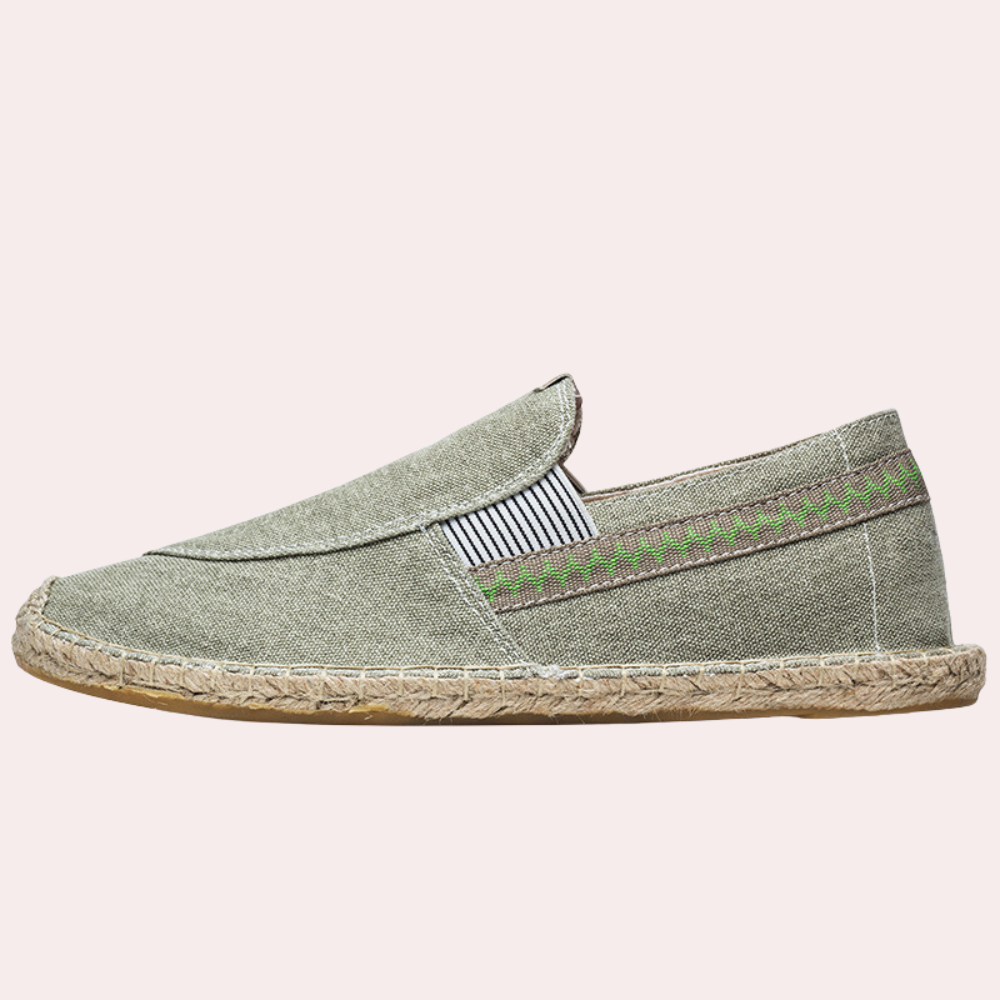 Gustl - Flache Herrenschuhe Im Vintage-Stil