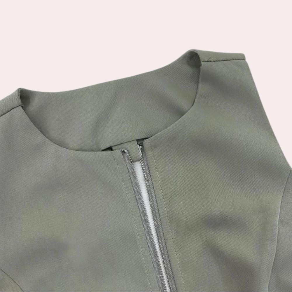 Lilian - Rückenfreies Oberteil Und Hosenset für Damen