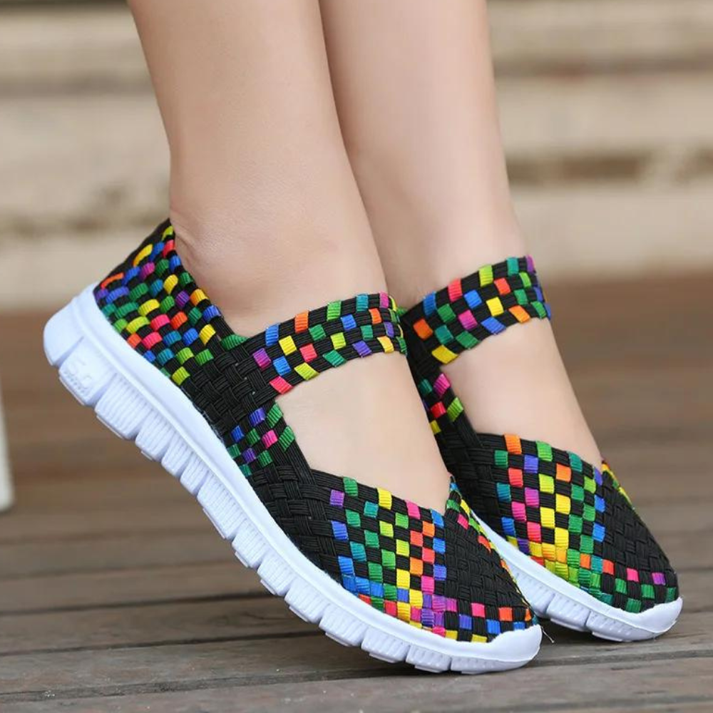 Evelyne - Bequeme Geflochtene Schuhe für Frauen