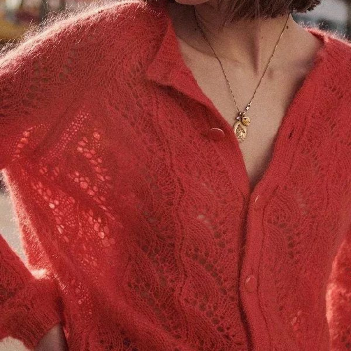 Delfina – Modische Strickjacke für Damen