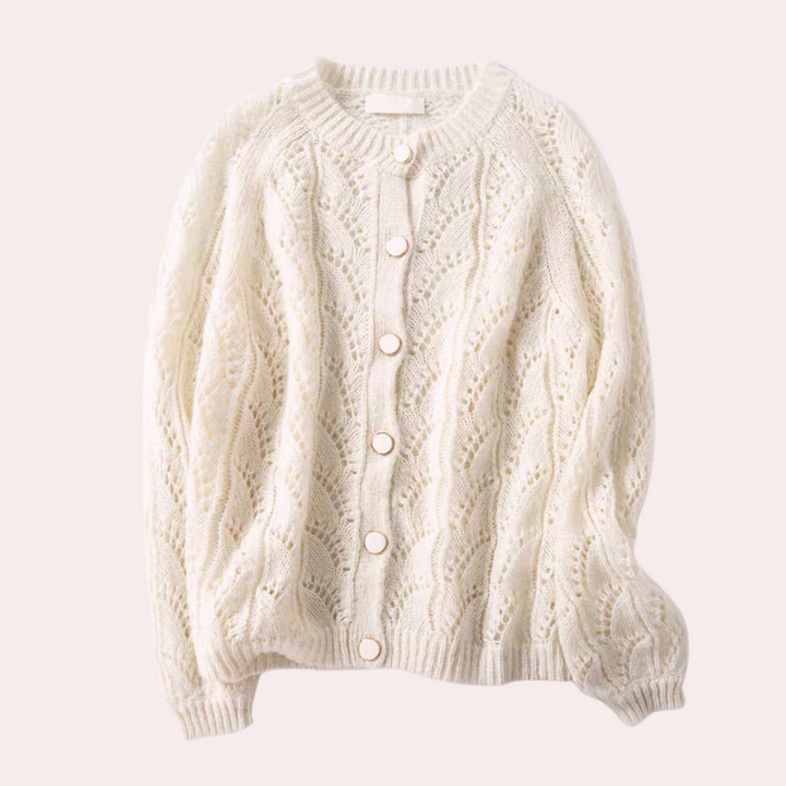 Delfina – Modische Strickjacke für Damen