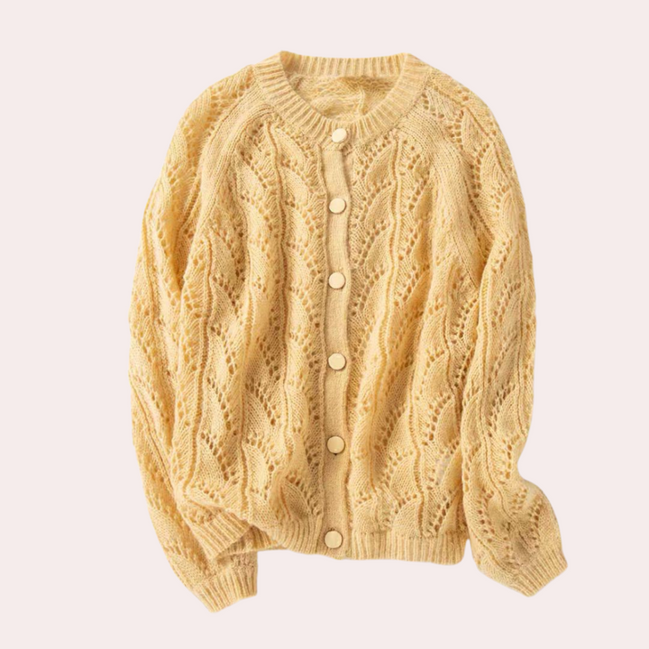 Delfina – Modische Strickjacke für Damen