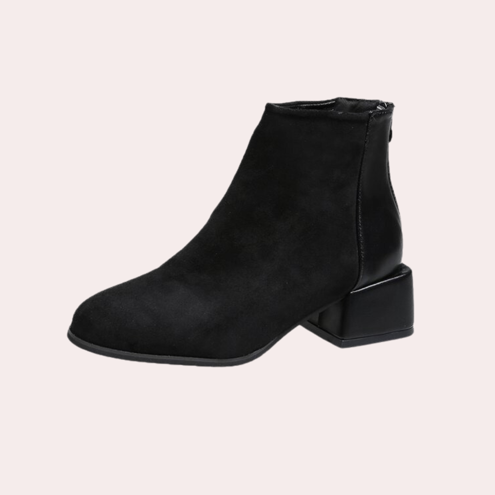 Eszter - Vielseitige Damenstiefelette mit Blockabsatz
