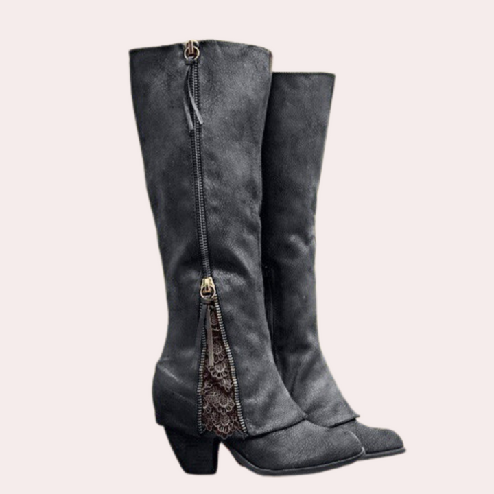 Zoya - Stylische Stiefel mit Hohem Absatz für Damen