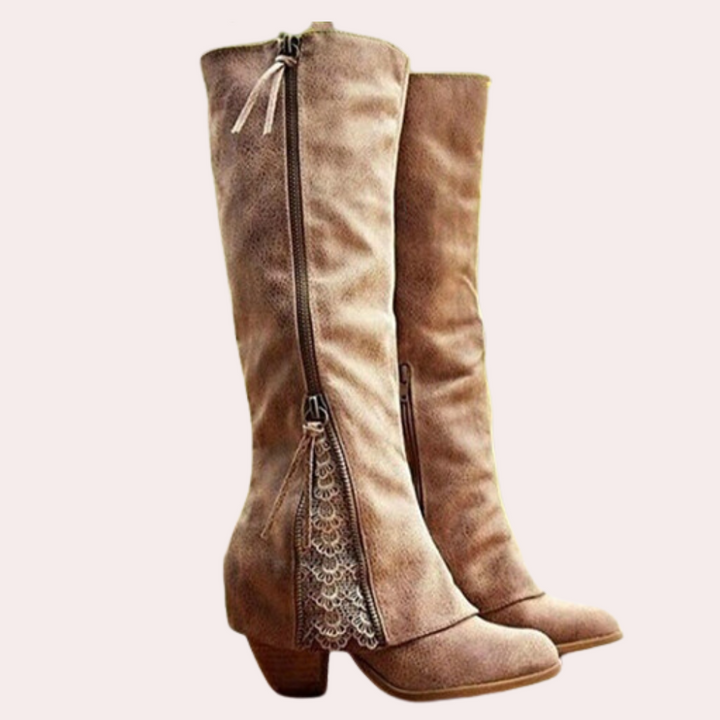 Zoya - Stylische Stiefel mit Hohem Absatz für Damen