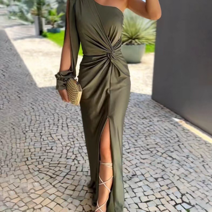 Kaylee - Raffiniertes Einschulteriges Abendkleid für Damen