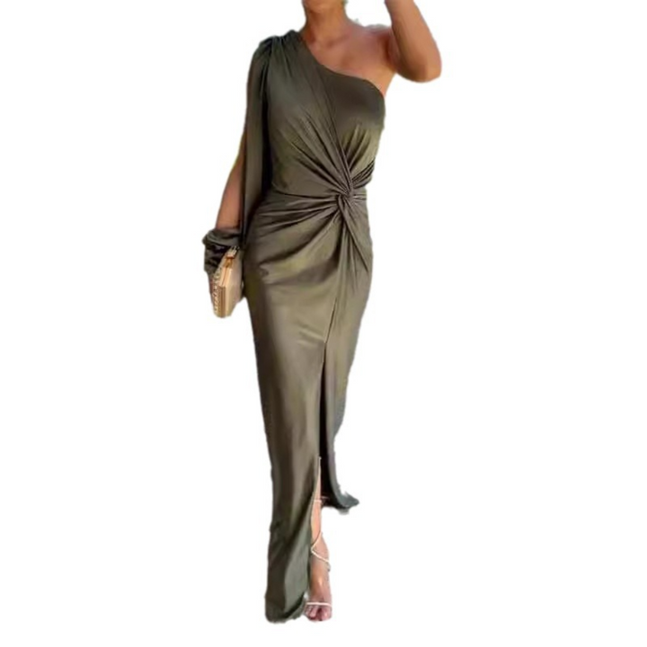 Kaylee - Raffiniertes Einschulteriges Abendkleid für Damen