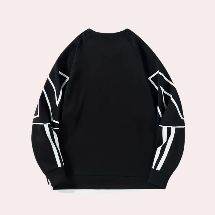 Zdravko - Atmungsaktiver Herrenpullover mit Lockerer Passform