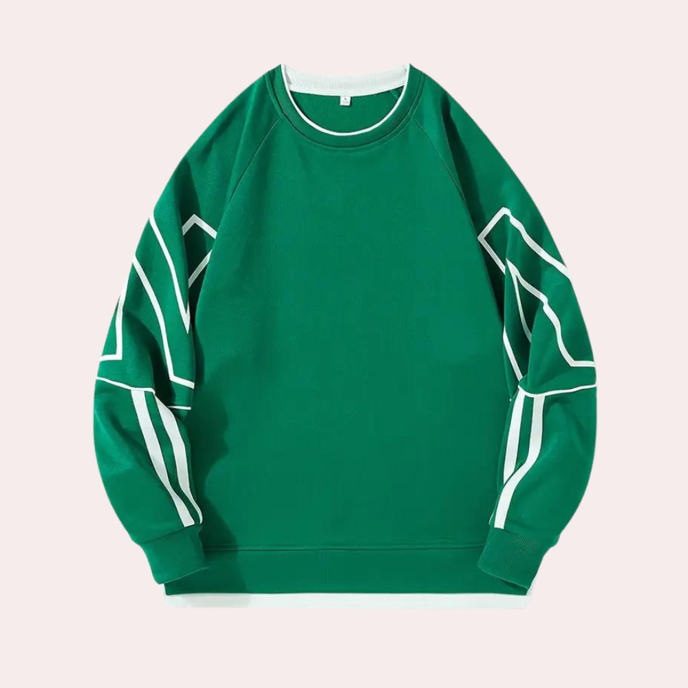 Zdravko - Atmungsaktiver Herrenpullover mit Lockerer Passform