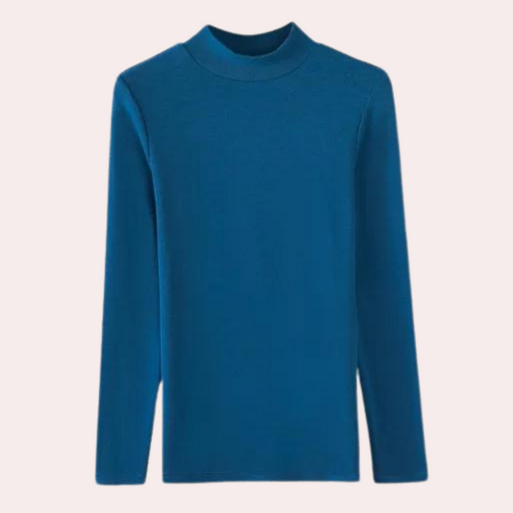 Zelia - Rollkragen-T-Shirt für Frauen
