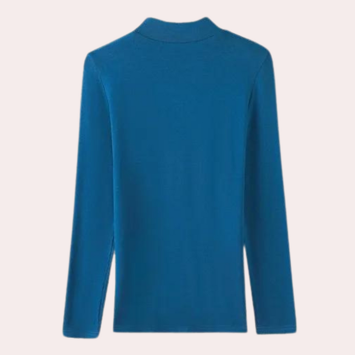 Zelia - Rollkragen-T-Shirt für Frauen
