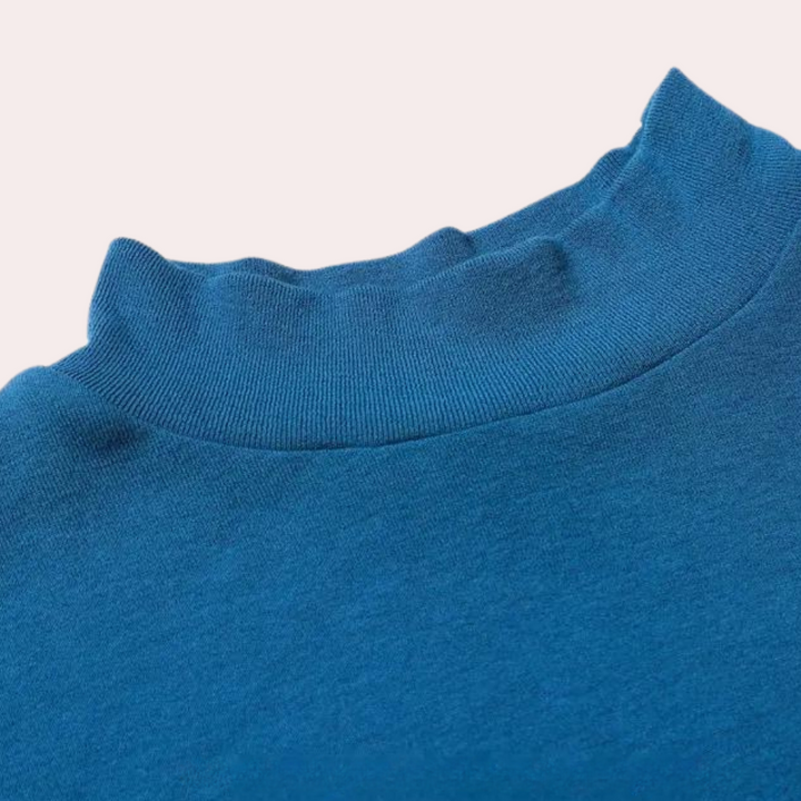 Zelia - Rollkragen-T-Shirt für Frauen