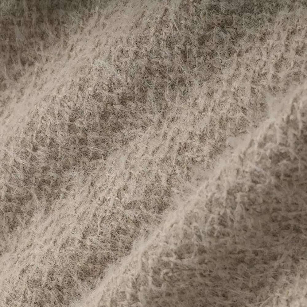 Nerea - Minimalistischer Warmer Damenstrickpullover