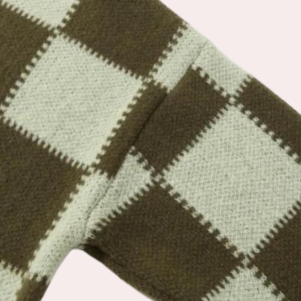 Goran - Bequemer Karierter Pullover für Herren