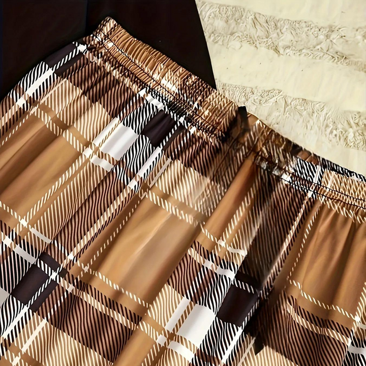 Inge - Bequemes Langarm- Und Hosenset für Damen