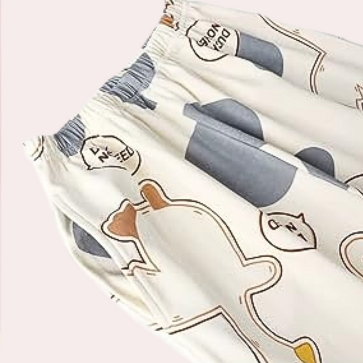 Goergeta - Gemütliches Damen-Pyjama-Set