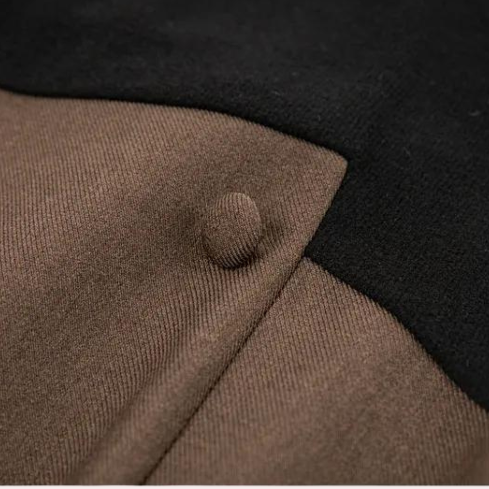 Cosmin - Modisches Langärmeliges Damenkleid mit Gürtel
