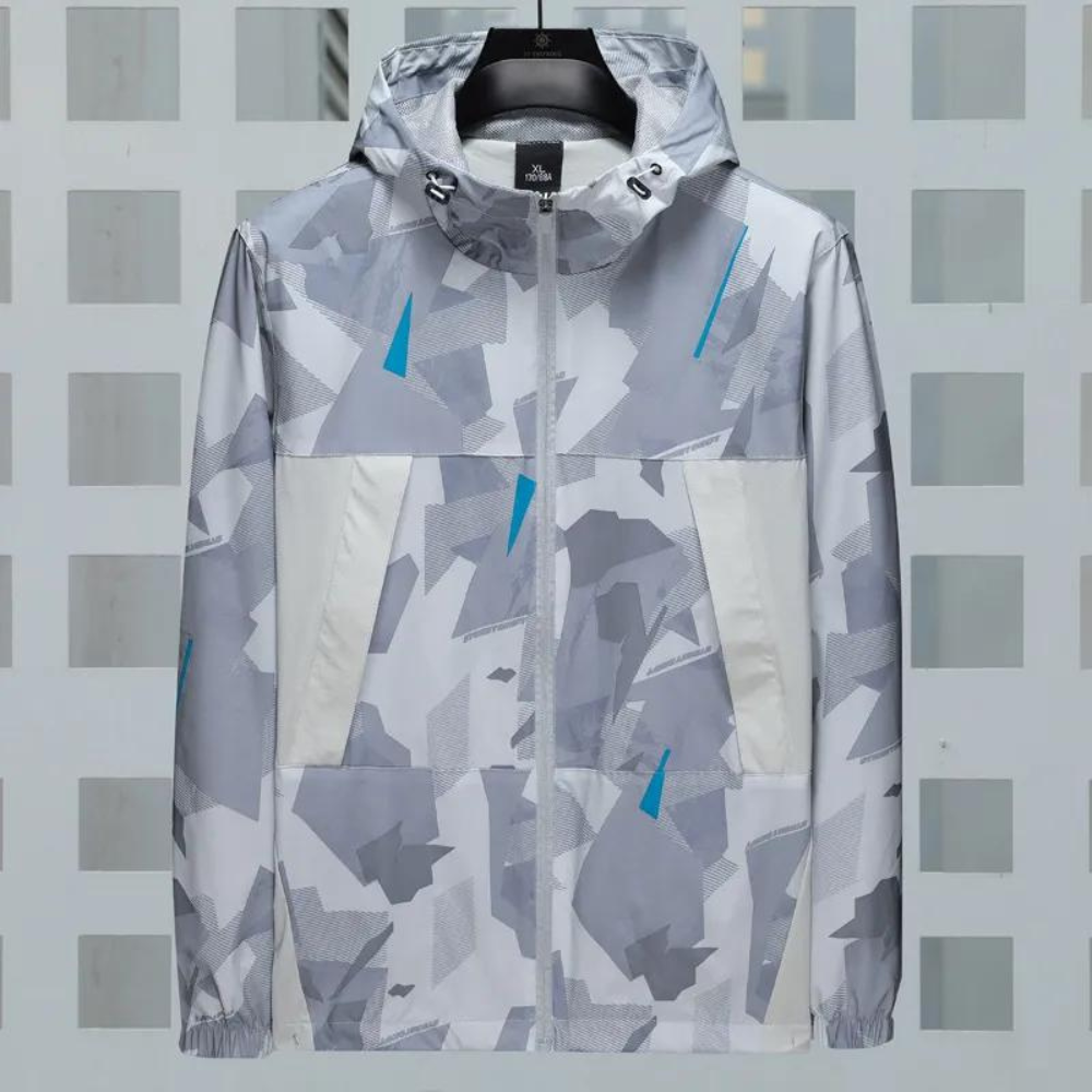 Konstantin - Stylische Herren-Camouflage-Kapuzenjacke