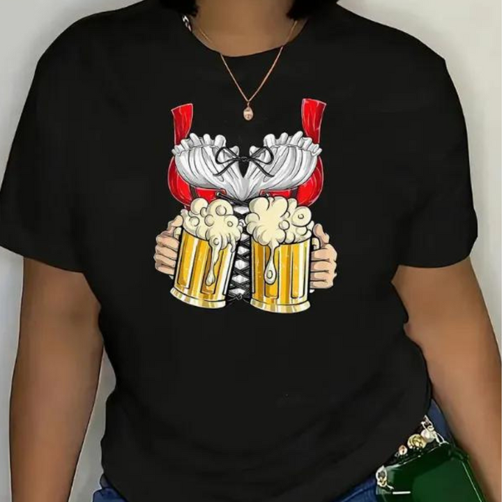 Odetta - Damen Dirndl Bier Oktoberfest-Hemden